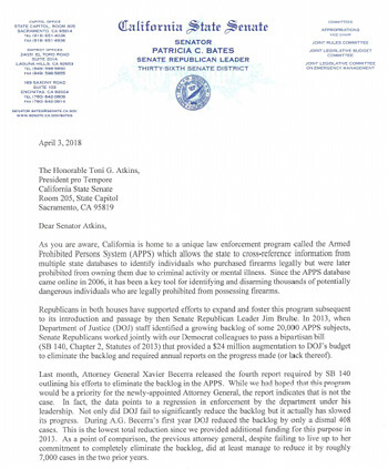 Click here to read the letter requesting for a joint oversight hearing