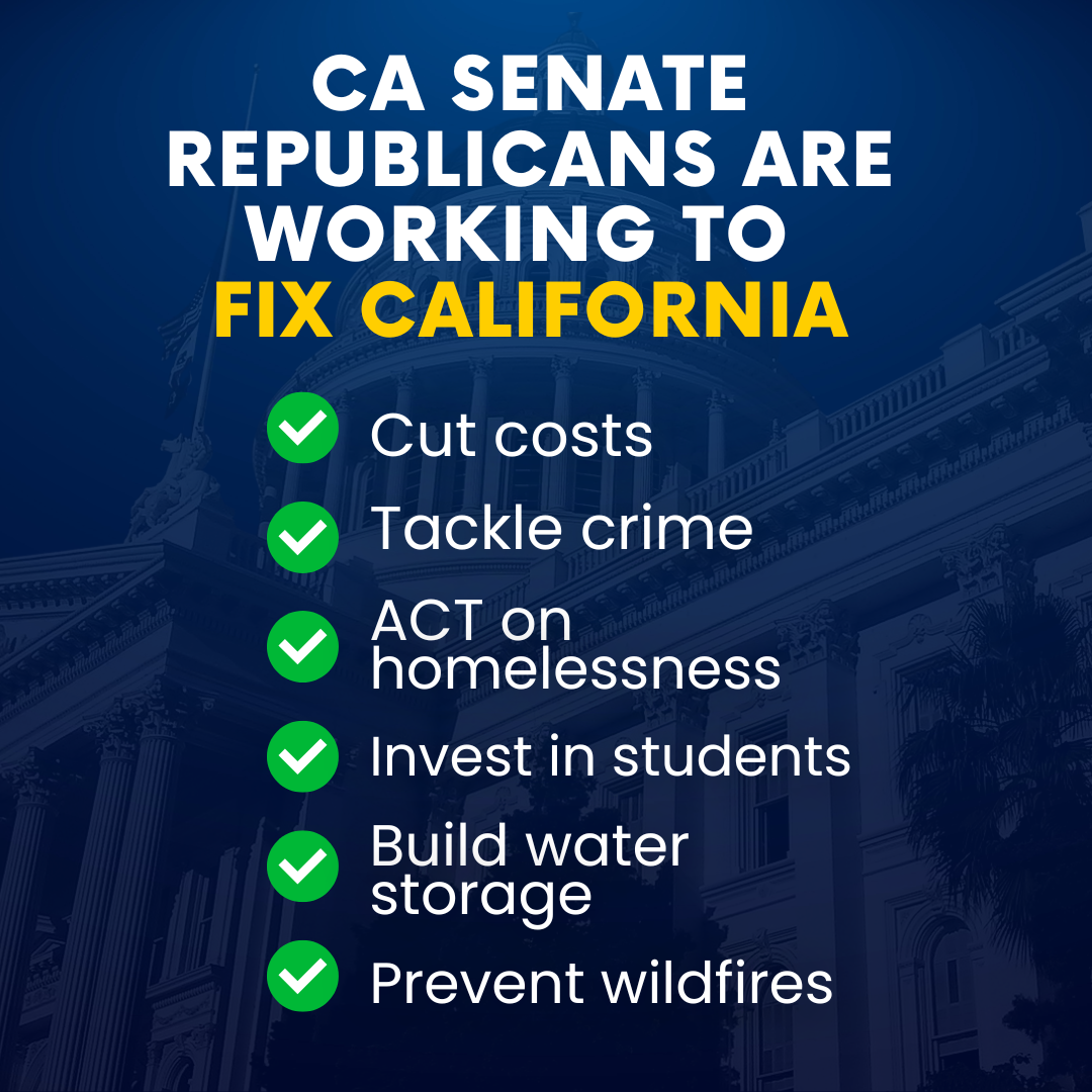 Fix California Priorities