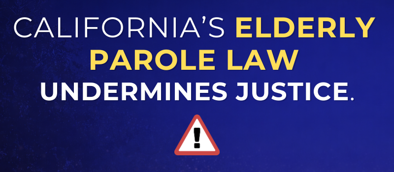 Republicans Push to End Elderly Parole Loophole