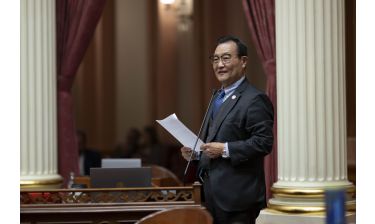Senator Choi Speaks on Lunar New Year Resolution