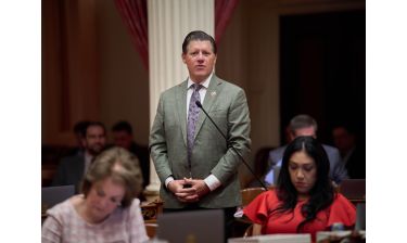 Senate Minority Leader Jones on the Senate Floor