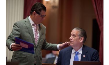 Senate Minority Leader Jones on the Senate Floor